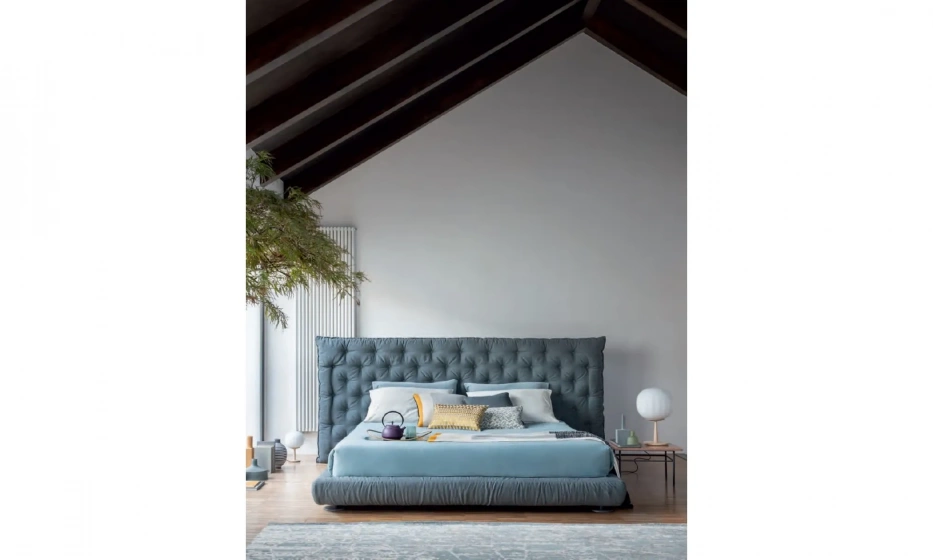 Спальня FULLMOON Кровать синий - фото 2