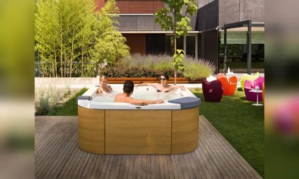 Мини-Бассейн Jacuzzi Santorini Pro 230Х215 9444-82965 Platinum