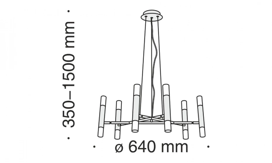 Подвесной Светильник Technical Mod031Pl-12B - фото 2