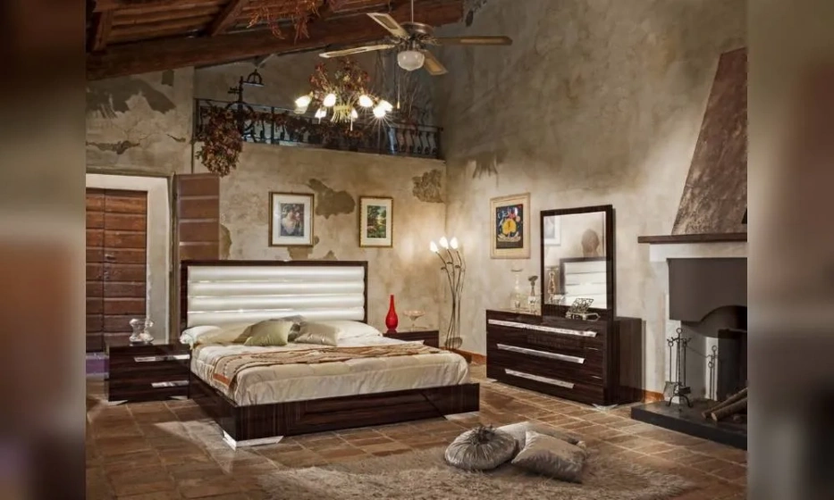 Спальня Accadueo Design Romano Ebony - фото 1