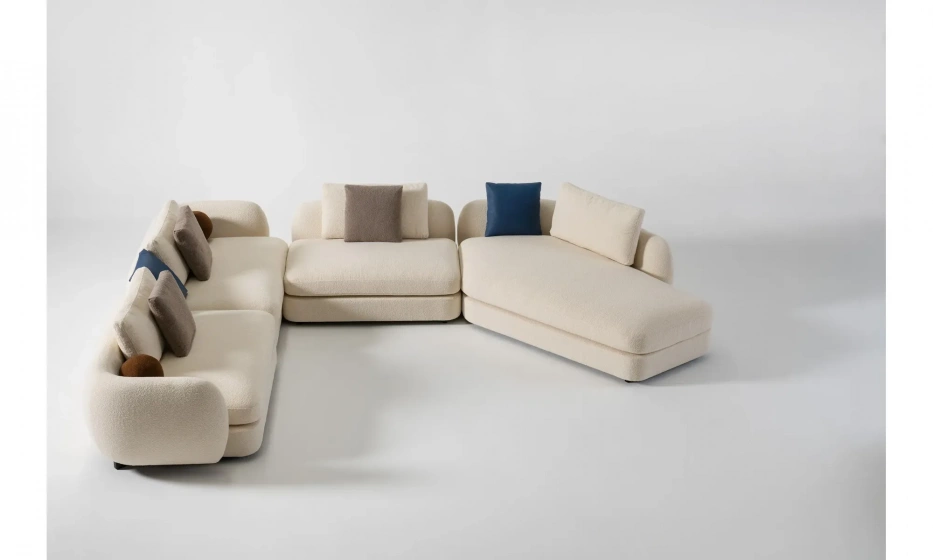 Диван угловой правый Homage Vogue - фото 5