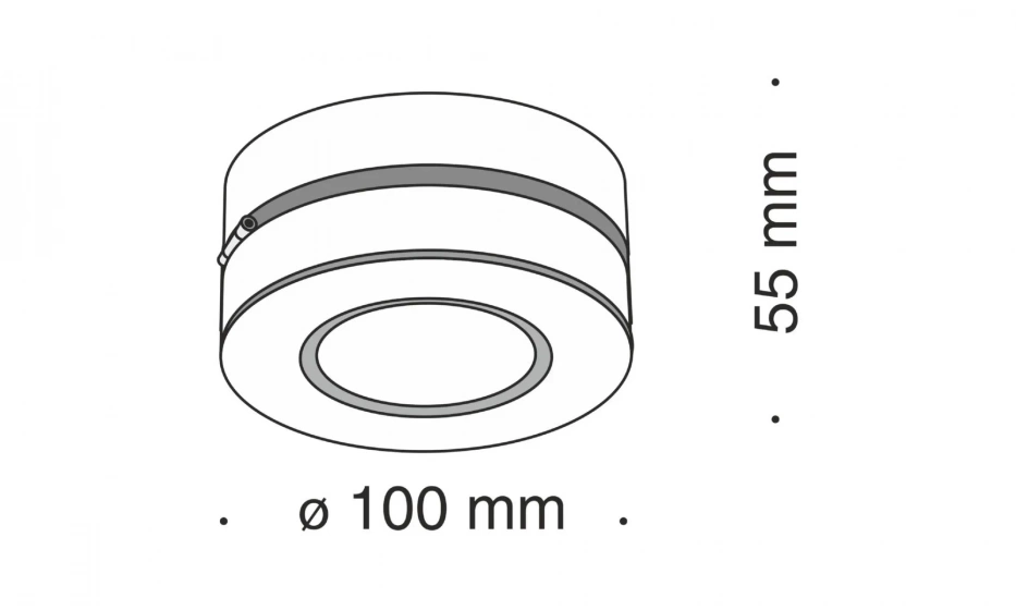 Потолочный Светильник Technical C022Cl-L12W4K - фото 3