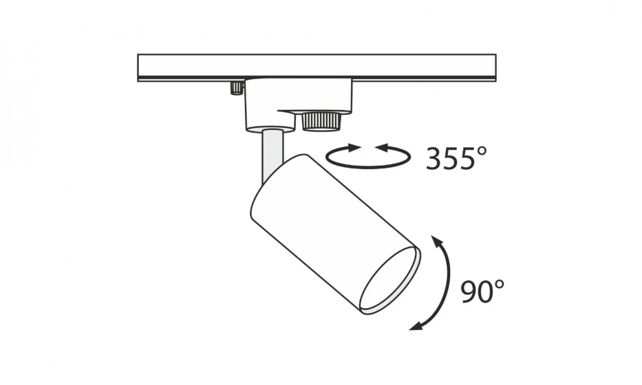 Трековый Светильник Technical Tr002-1-Gu10-W - фото 3