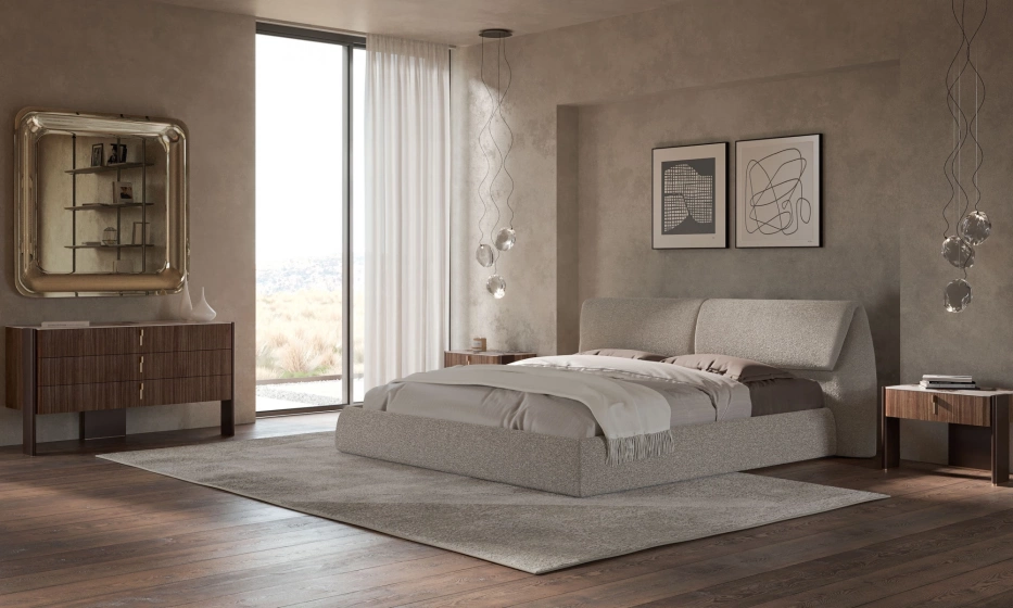 Кровать Simon 160x200 Cattelan Italia - фото 1
