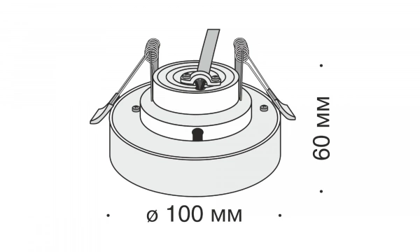 Встраиваемый Светильник Technical Dl035-2-L6W