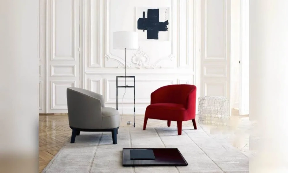 Кресло С Закругленной Спинкой, Febo - Maxalto - фото 1