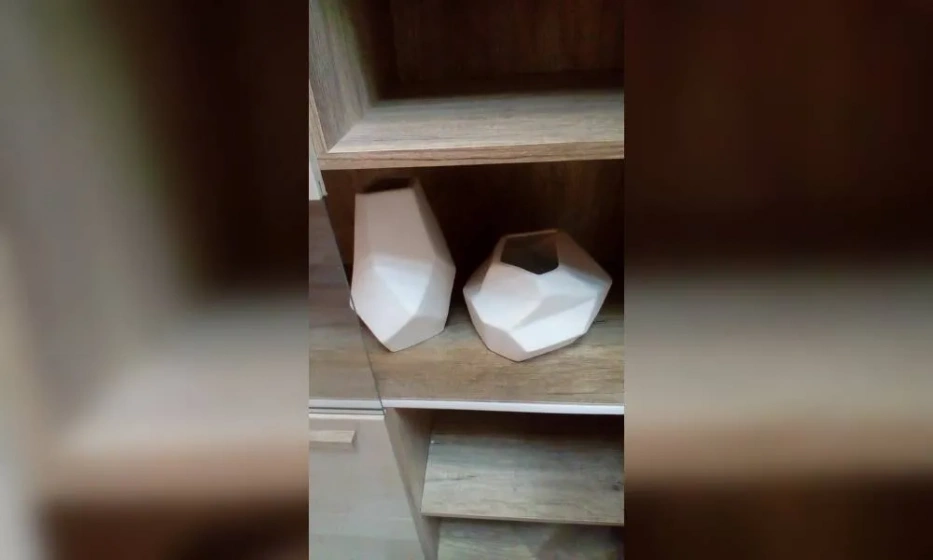 Oakom 2 Вазы Керамика Белый - фото 1