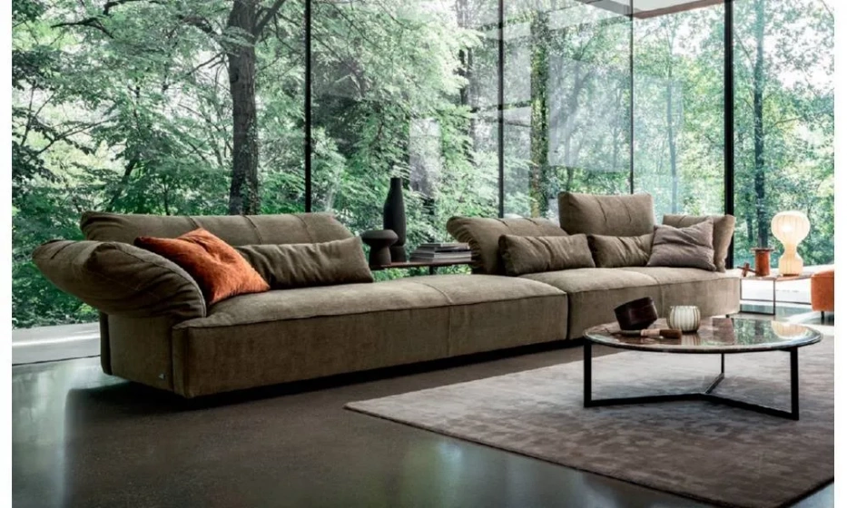 Диван Brera Nicoline Salotti 3232 + 1201 - фото 1