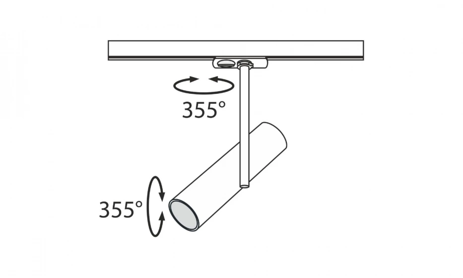 Трековый Светильник Technical Tr005-1-Gu10-B - фото 5